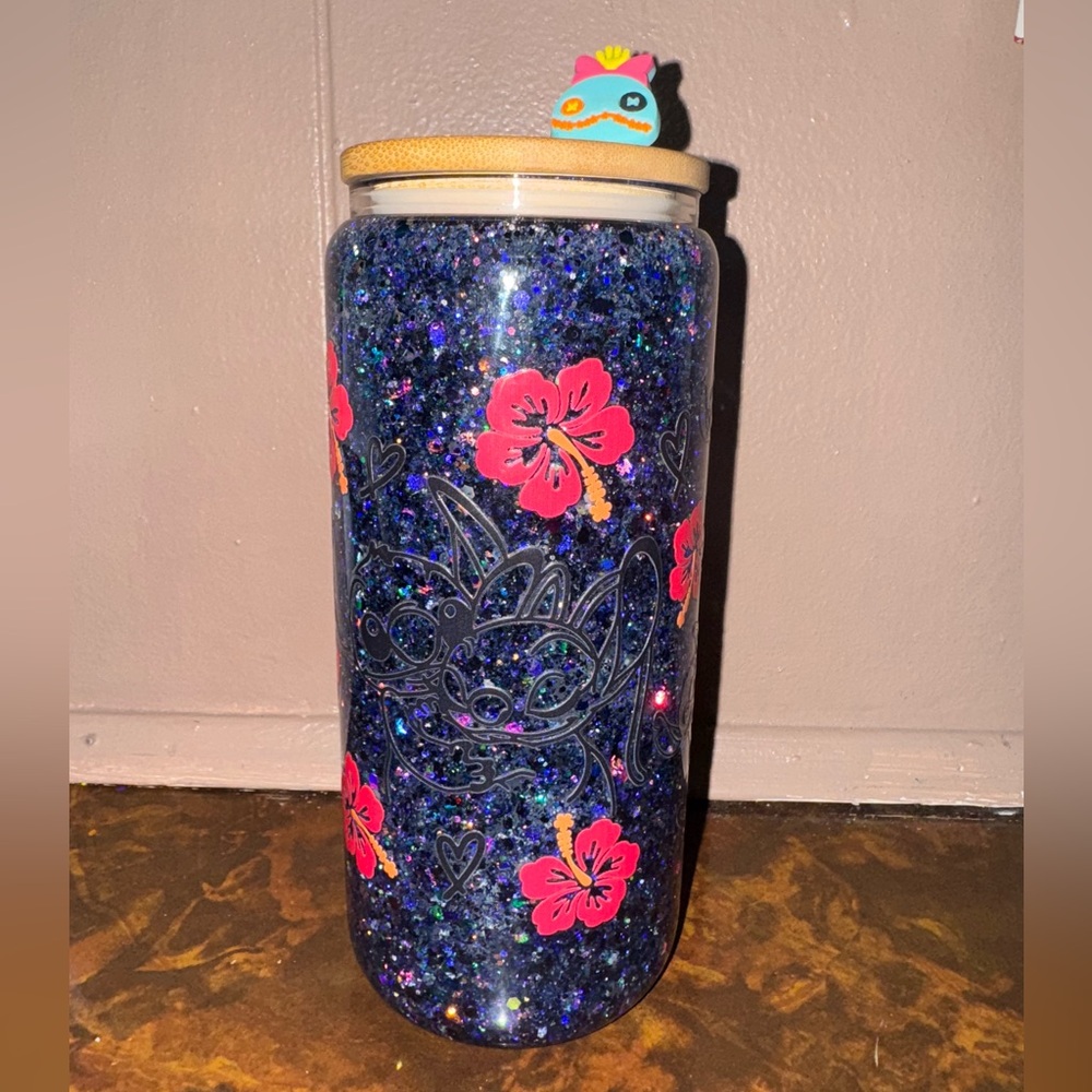Stitch Snowglobe Cup